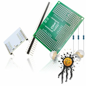 Entwickler Platine I/O Adapter Board Set ESP8266 WiFi Modul ESP07, ESP12, ESP12E - Bild 1 von 6