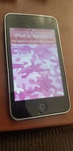 Apple iPod 16GB Silber - Nur Teile Wie Ist Deaktiviert gesprungenes Display guter Akku - Bild 1 von 7