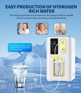 Hydrogen Generator Inhalation ionizer 1000ml H2+500ml O2 Hydrogen water purifier - Picture 1 of 10