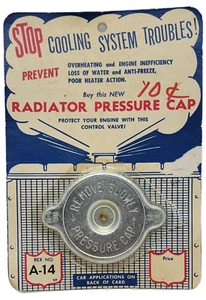 REX CAPS 1963 Radiator Pressure Cap A-14 (14 LBS Pressure) - Picture 1 of 5