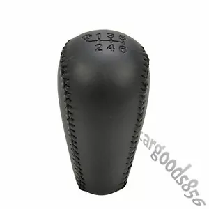 For Toyota Tacoma 2005-2015 NEW 6 Speed Leather Gear Shift Knob Black - Picture 1 of 4