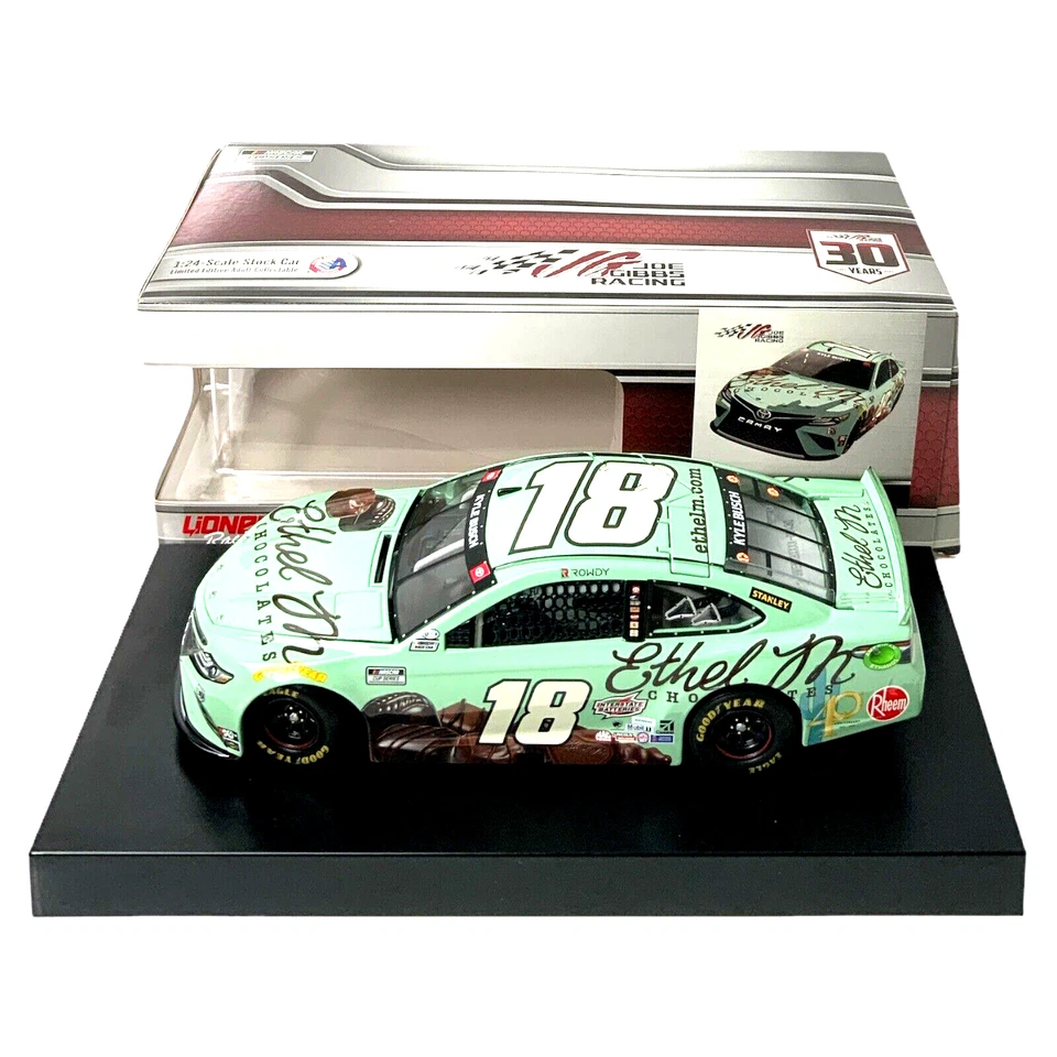Rare 2021 Kyle Busch #18 Ethel M Chocolates Toyota 1 24 Lionel Action Diecast