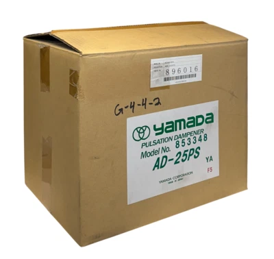 YAMADA AD-25PS / 853348 PULSATION DAMPENER AD SERIES 1'' IN-LINE FLUID PORT NSMP - Image 1 of 4