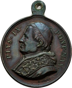 Medaille Pius IX., 29 mm/ 11,6 g Original Münze #T378 - Picture 1 of 2