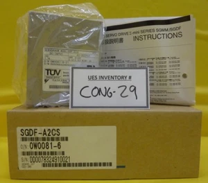 Yaskawa Electric SGDF-A2CS Sigma-Mini Servo Drive SGDF SERVOPACK New Surplus - Picture 1 of 8