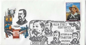 House of Farnam # 2869 Wyatt Earp UO Pictorial Cancel at Tombstone, AZ - Picture 1 of 1
