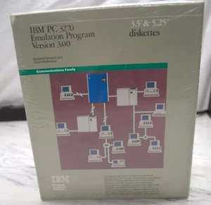 Vintage IBM 3270 Emulation Program  w/Disks New in Box - Picture 1 of 3
