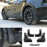 Mudguards Black plastic Mud Flap Flaps Splash Guards For 2020 2021 Tesla Model Y