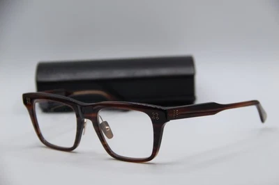 NUEVAS GAFAS DITA THAVOS DTX713-A-02 MARRÓN CUERNO DORADO MONTURAS AUTÉNTICAS 53-21 Foto 1 de 4