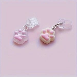 3x2cm Dog Claw Dust Plugs for iPhone/Android/Type C Mobile Phone - Photo 1 sur 9