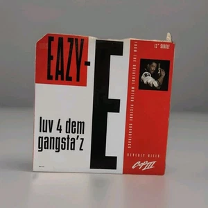 12" single vinyl record of "Luv 4 Dem Gangsta'z" by Eazy-E. - Picture 1 of 2