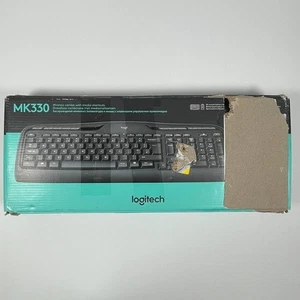 Logitech MK330 Wireless Mouse & Keyboard Combo with SilentTouch Technology - Afbeelding 1 van 10