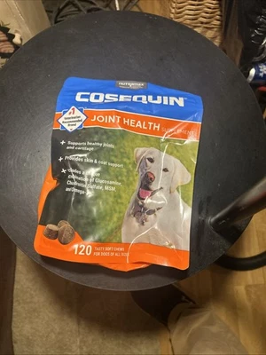 Suplemento de salud articular Nutramax Cosequin para perros 120 masticables suaves *Exp 03/2026* Foto 1 de 3