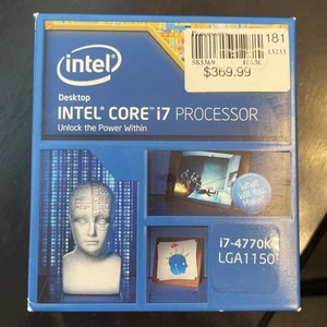 Intel Core i7-4770K 3.5GHz Quad-Core LGA1150 CPU With New Heat Sink, SR147 - Afbeelding 1 van 5