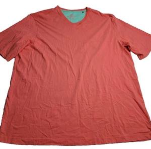 Tommy Bahama Supima Baumwolle Koralle V-Ausschnitt Tshirt Herren 3XL - Bild 1 von 6
