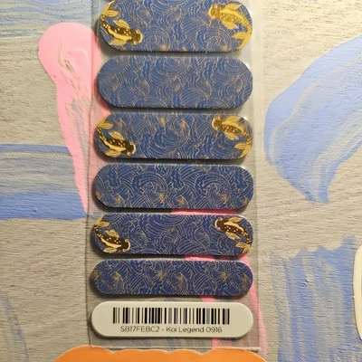 Envoltórios para unhas JAMBERRY HALF SHEET - SB17FEBC2 - Koi Legend 0916 - Imagem 1 de 4