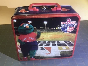 2007 Boston Red Sox World Series Champions Hood Kid Nation Metall Brotdose 2008 - Bild 1 von 8