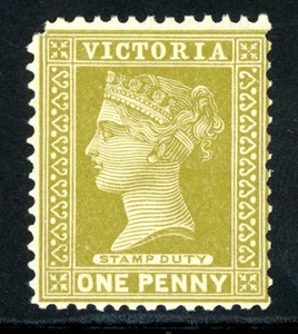 Victoria 1901 QV 1p Olive SG #358 MNH H17 - Picture 1 of 6