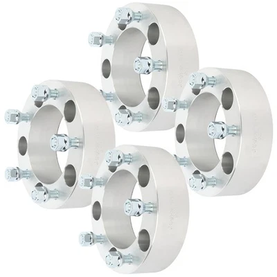 4Pcs 2" 5x5.5" 1/2" 5x139.7 Wheel Spacers For Ford Bronco Dodge Ramcharger Jeep - Image 1 of 4