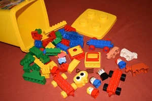 1990 Lego duplo Preschool Building set #1684 Missing Horse w/ Extra pieces - Picture 1 of 5