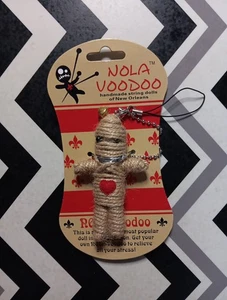 NUEVO Llavero Mochila Tirador Muñeca Cuerda Vudú Nola - Imagen 1 de 2