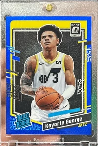 2023-24 Optic Keyonte George Rated Rookie Blue Glitter Prizm /15 RC #223 SSP - Picture 1 of 1