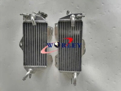 Radiador de aluminio L&R para Kawasaki KX125 1992 1993 KX 125 1992 1993 Foto 1 de 4