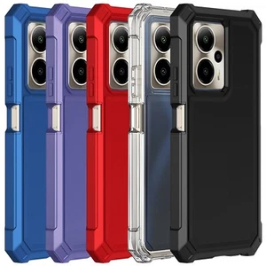 Funda para Cricket Outlast 5G 2024 2 capas esquinas a prueba de golpes TPU cubierta de parachoques - Imagen 1 de 31