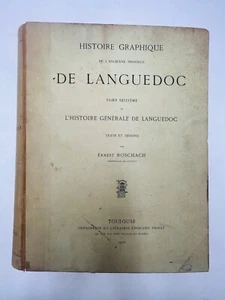 Histoire graphique de l'ancienne province de Languedoc texte & dessins par Ernst - Imagen 1 de 14
