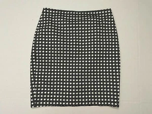 Ann Taylor Black & White Skirt Size 10 - Picture 1 of 2