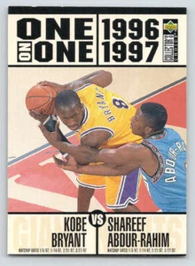 1996-97 Collector's Choice #361 Kobe Bryant/Shareef Abdur-Rahim ONE (ref 222667) - Picture 1 of 2
