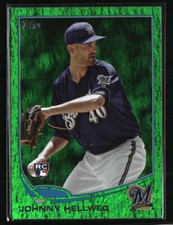 Johnny Hellweg 2013 Topps Update Emerald  #US19 Baseball Card