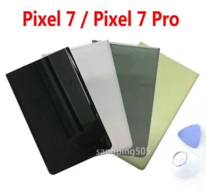 Housse arrière batterie étui de logement en verre porte pour Google Pixel 7/7 Pro - Photo 1/4