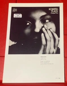Roberta Flack Chapter Two Album Cover Art PICTURE / PRINT 7.5" x 5.5" - Picture 1 of 3