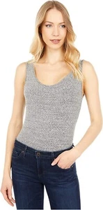 Madewell Tank Bodysuit Sleeveless Thong Women’s Grey Size XXS - Picture 1 of 13