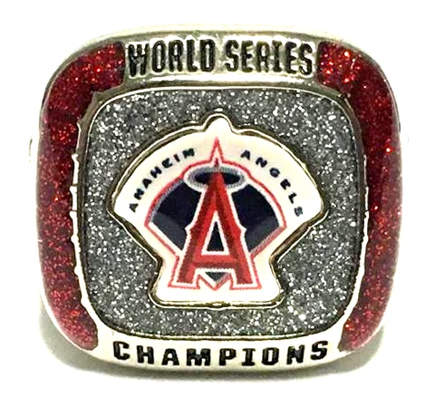 Anaheim Angels MLB World Series Champions Replica Ring Coors Light Cover
