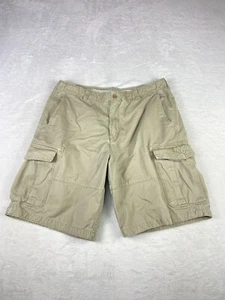 Pantalones Cortos de Carga Timberland Para Hombre Talla 38 Caqui Beige Logo Grande Bordado - Imagen 1 de 8
