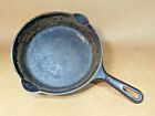 VINTAGE GRISWOLD SMALL LOGO CAST IRON SKILLET # 5  724 M SMOOTH BOTTOM  