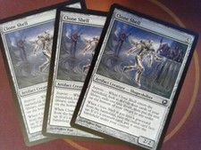 3x Clone Shell - Scars of Mirrodin - Magic the Gathering MtG Tracked