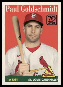 2021 Topps #70YT-8 Paul Goldschmidt 70 Years of Topps Baseball (Series 1) - Picture 1 of 2