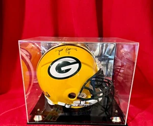 Casco Brett Favre Green Bay Packer Auténtico Autografiado Favre 4 Holograma 87104 - Imagen 1 de 8