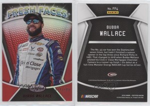 2018 Certified Fresh Faces Red /149 Bubba Wallace #FF4
