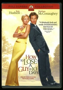 How To Loose A Guy In 10 Days DVD Stars Matthew McConaughey Kate Hudson - Imagen 1 de 2