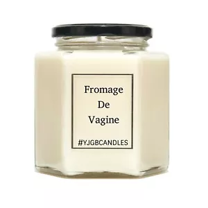 Fromage De Vagine Funny Scented Candle - Picture 1 of 4