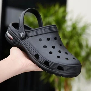 Mens Garden Clogs Slip on Sandals Pool Beach Shoes Home Slippers Shower Slides - Picture 1 of 11
