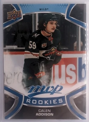 2021-22 UPPER DECK MVP ROOKIES #221 CALEN ADDISON MINNESOTA WILD - Image 1 of 2