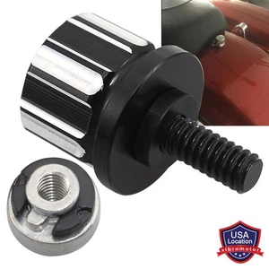 Aluminum Rear Fender Seat Bolt Screw& Nut For Harley Touring Sportster 1996-2025 - Picture 1 of 13