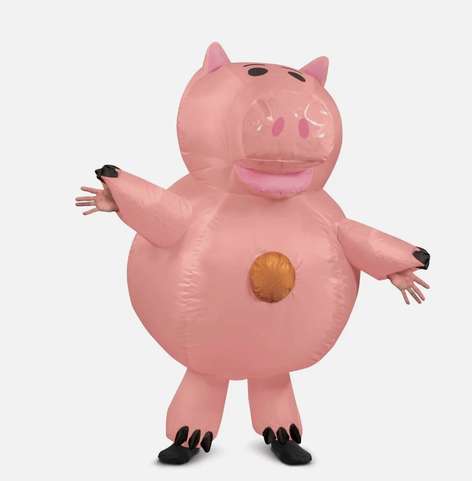 Toy Story ветчина надувной костюм для взрослых один размер подержанный отличном состоянии  - Изображение 1 из 4