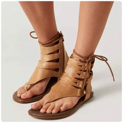 NUEVAS Sandalias Bed Stu Roan Rosalinda Cuero Tostado Talla 8.5 Foto 1 de 4