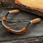 Hand-Forged Half-Rounded Drawknife. Inshave Knife for Wood Carving